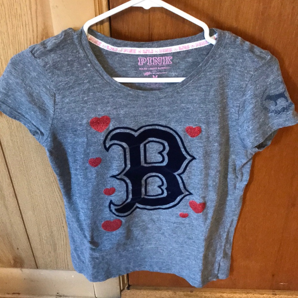 VS PINK Boston Red Sox Tee